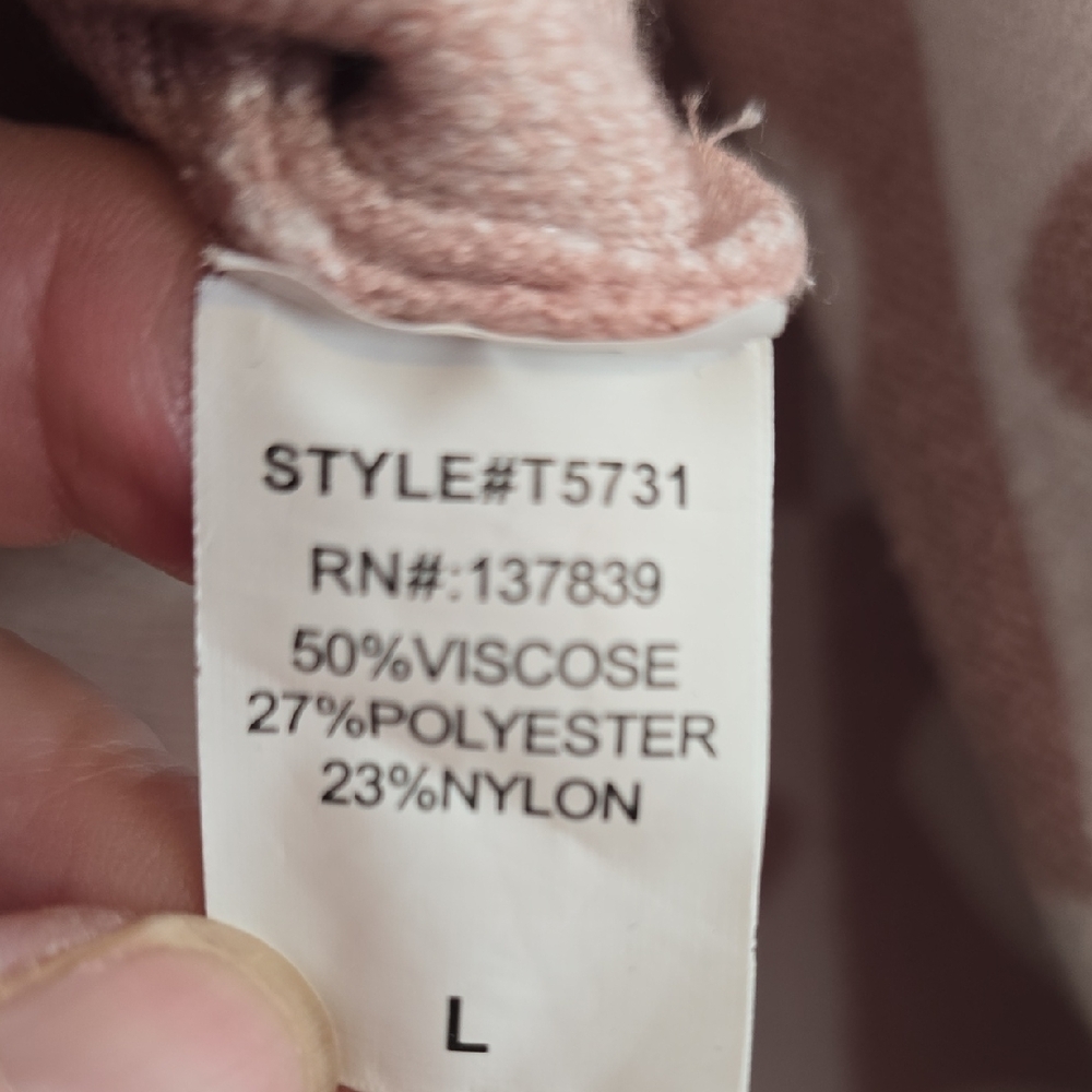 debut Pink and White‎ Floral & Heart Crewneck Sweater - Picture 3 of 4